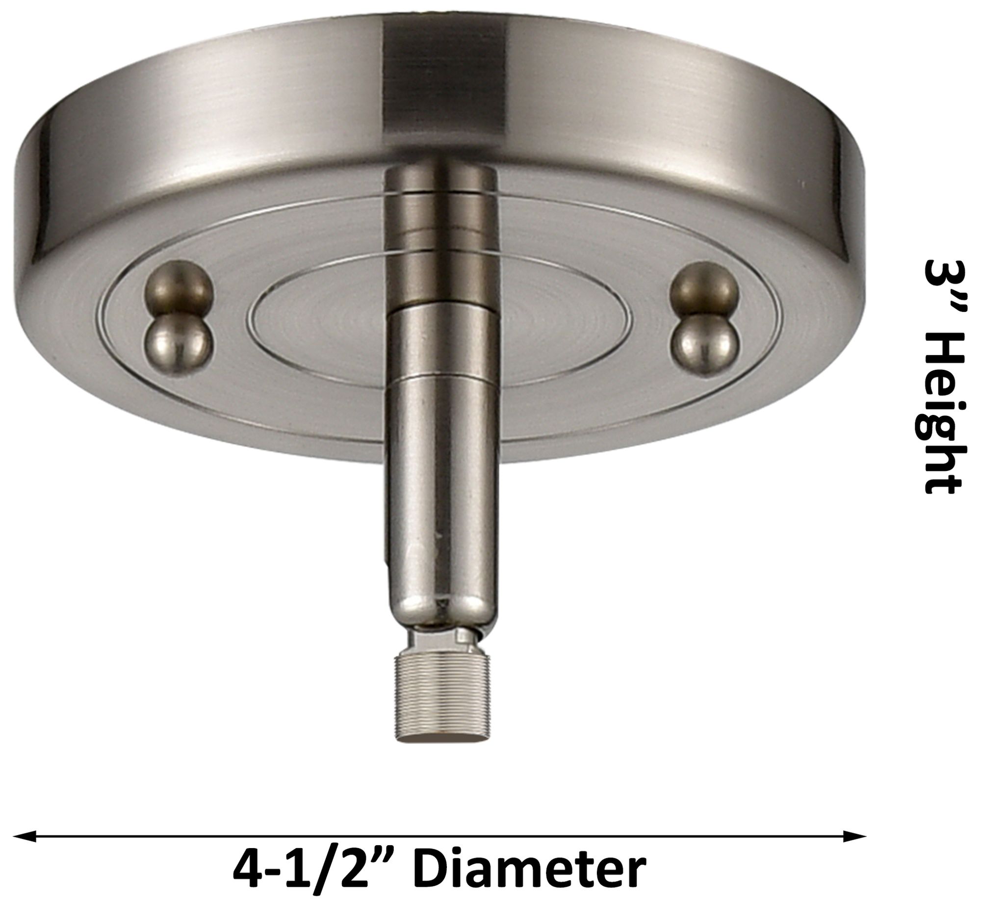 Image 2 Ballston Bristol Natural II 8"W Brushed Brass Stem Hung Mini Pendant more views