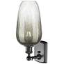 2_Ballston Brookhaven Flute 16"H Oil Rubbed Bronze Sconce w/ Slate Shade more views