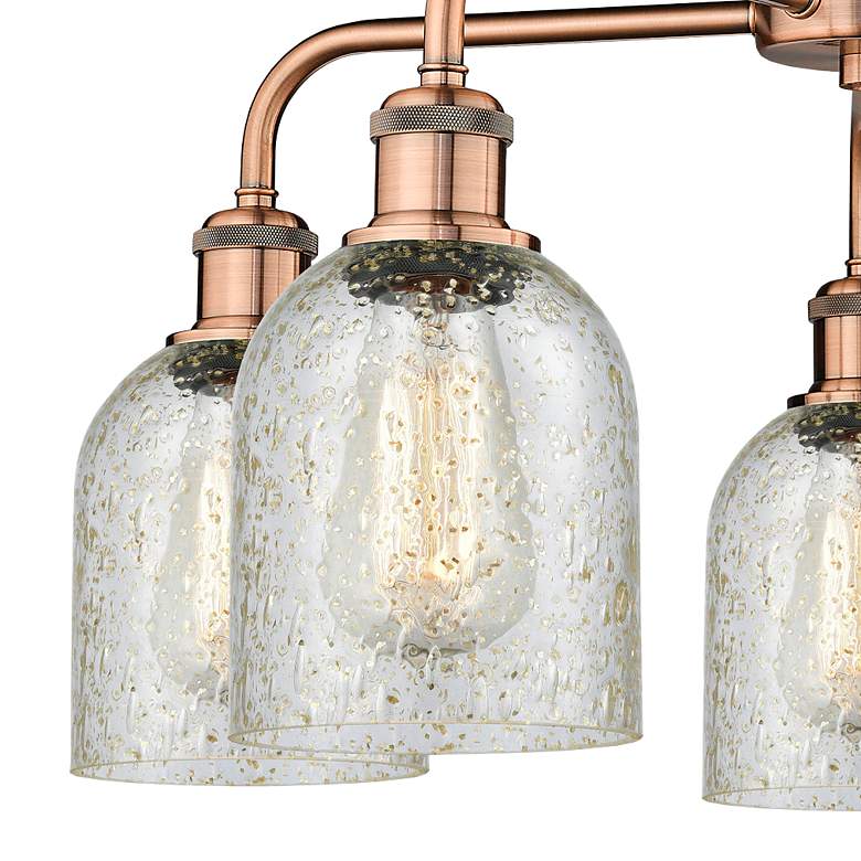 Image 2 Ballston Caledonia 23"W Antique Copper 5-Light Chandelier more views