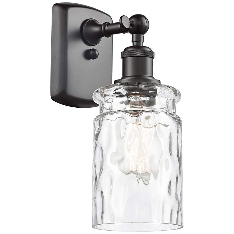 Image 1 Ballston Candor 12" High Oil-Rubbed Bronze Wall Sconce