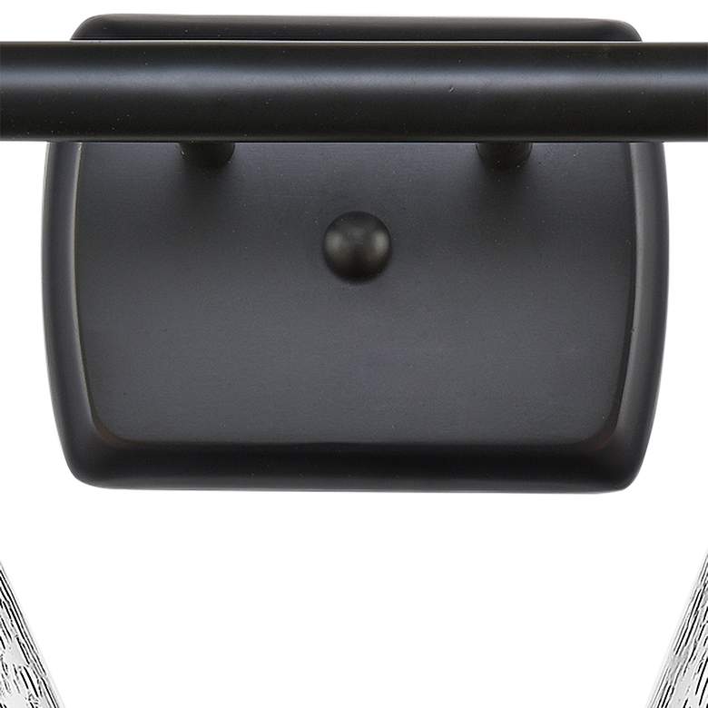 Image 3 Ballston Cindyrella 10 1/4"H Matte Black 2-Light Wall Sconce more views