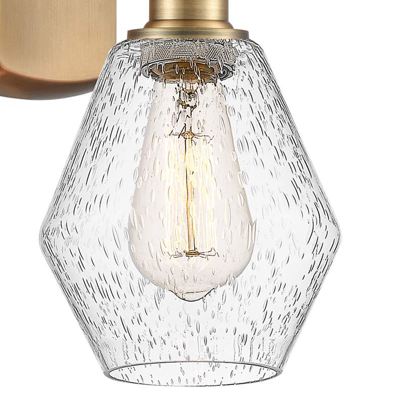 Image 2 Ballston Cindyrella 10 3/4" High Brushed Brass Wall Sconce more views