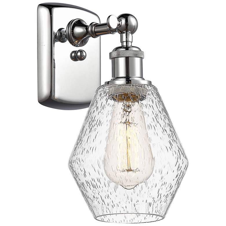 Image 1 Ballston Cindyrella 10 3/4 inch High Polished Chrome Wall Sconce