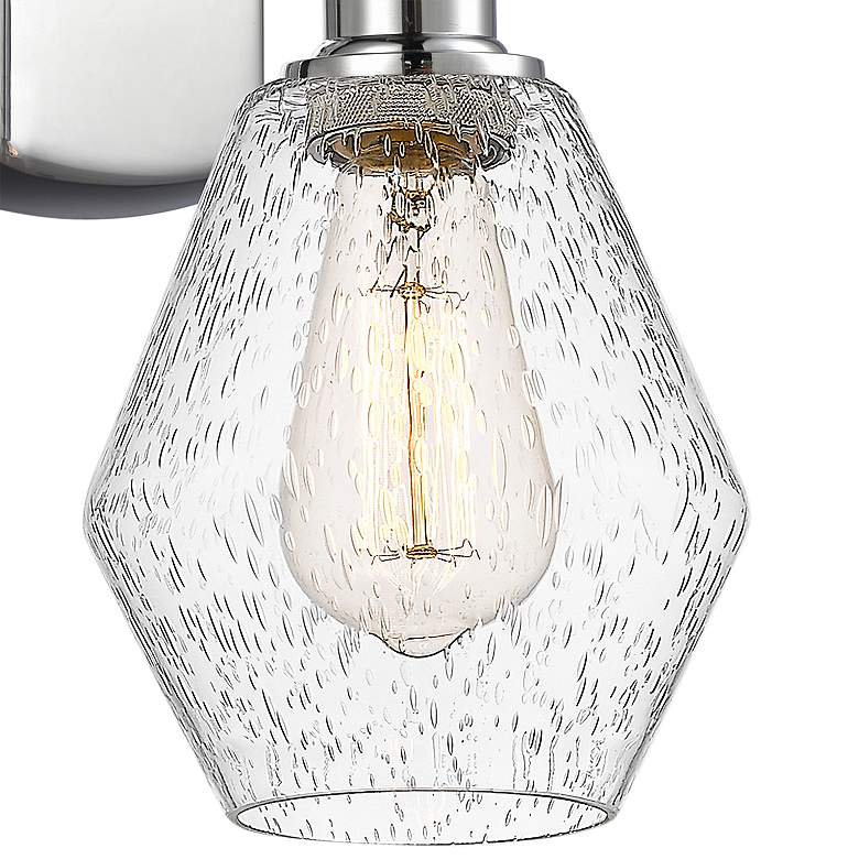 Image 2 Ballston Cindyrella 10 3/4" High Polished Chrome Wall Sconce more views