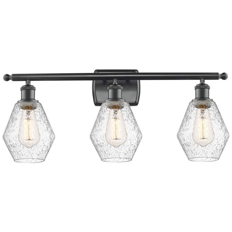 Image 1 Ballston Cindyrella 26" Wide Matte Black 3-Light Bath Light