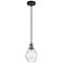 Ballston Cindyrella 6" Wide Black Brass Corded Mini Pendant w/ Seedy S