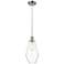 Ballston Cindyrella 7"W Polished Chrome Corded Mini Pendant w/ Clear S