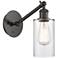 Ballston Clymer 5" Incandescent Sconce - Bronze Finish - Clear Shade