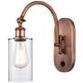 Ballston Clymer 5" Incandescent Sconce - Copper Finish - Clear Shade