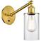Ballston Clymer 5" Incandescent Sconce - Gold Finish - Clear Shade