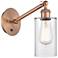 Ballston Clymer 5" LED Sconce - Copper Finish - Clear Shade
