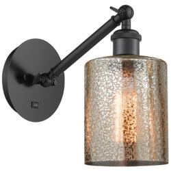 Ballston Cobbleskill 11 3/4"H Matte Black LED Wall Sconce