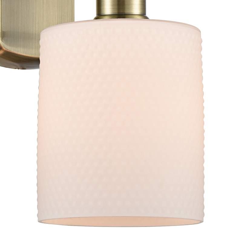 Image 2 Ballston Cobbleskill 11" High Antique Brass Wall Sconce more views