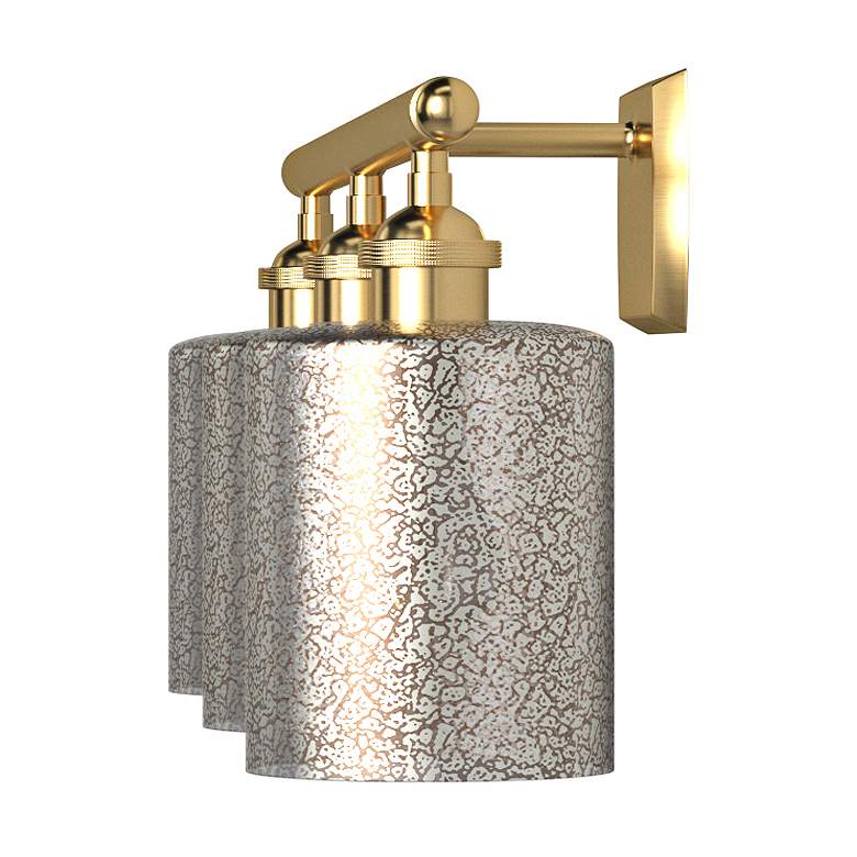 Image 7 Ballston Cobbleskill 26" Wide Satin Gold 3-Light Bath Light more views