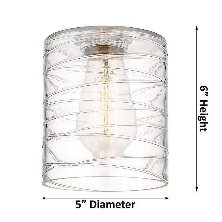 Image 6 Ballston Cobbleskill 36" 4-Light Brushed Brass Bath Light w/ Mercury S more views