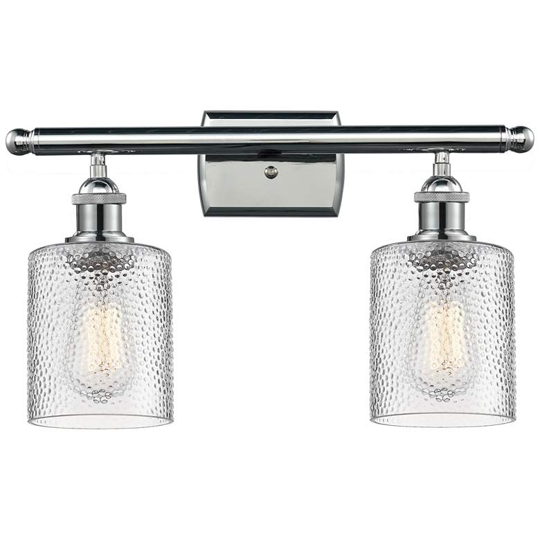 Image 1 Ballston Cobbleskill 5" 2 Light 16" LED Bath Light - Chrome - Cle