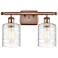 Ballston Cobbleskill 5" 2 Light 16" LED Bath Light - Copper - Dec