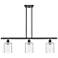 Ballston Cobbleskill 5" 3 Light 36" LED Island Light - Bronze - D