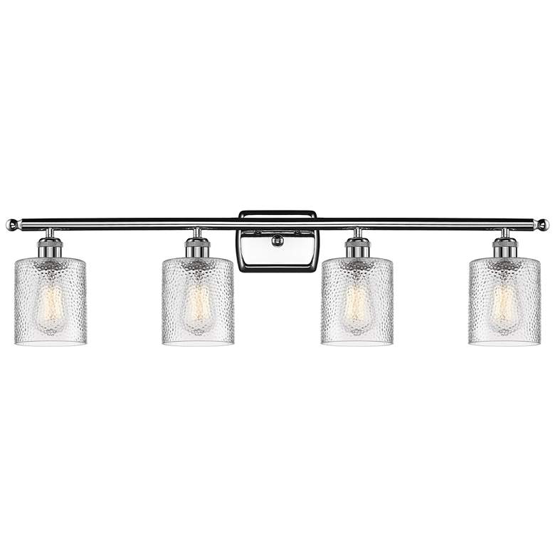 Image 1 Ballston Cobbleskill 5" 4 Light 36" LED Bath Light - Chrome - Cle