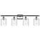 Ballston Cobbleskill 5" 4 Light 36" LED Bath Light - Chrome - Dec