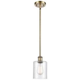 Ballston Cobbleskill 5" Antique Brass Mini Pendant w/ Clear Shade Ballston Cobbleskill 5" Antique Brass Mini Pendant w/ Clear Shade