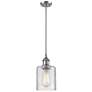 Ballston Cobbleskill 5" Brushed Satin Nickel Mini Pendant w/ Clear Sha