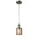 Ballston Cobbleskill 5" LED Mini Pendant - Brushed Satin Nickel - Merc