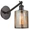 Ballston Cobbleskill 5" LED Sconce - Bronze Finish - Mercury Shade