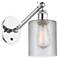 Ballston Cobbleskill 5" LED Sconce - Chrome Finish - Clear Shade