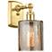 Ballston Cobbleskill 5" LED Sconce - Gold Finish - Mercury Shade