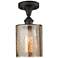Ballston Cobbleskill 5" LED Semi-Flush Mount - Oil Rubbed Bronze - Mer
