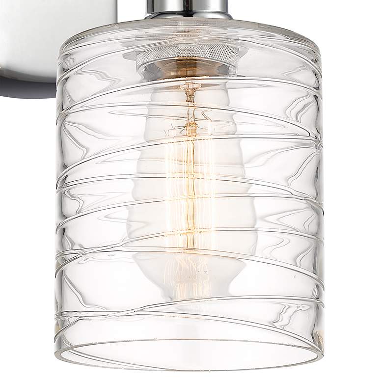 Image 2 Ballston Cobbleskill 9" High Polished Chrome Wall Sconce more views