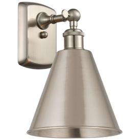 Ballston Cone 11.25"H Brushed Satin Nickel Sconce Ballston Cone 11.25"H Brushed Satin Nickel Sconce
