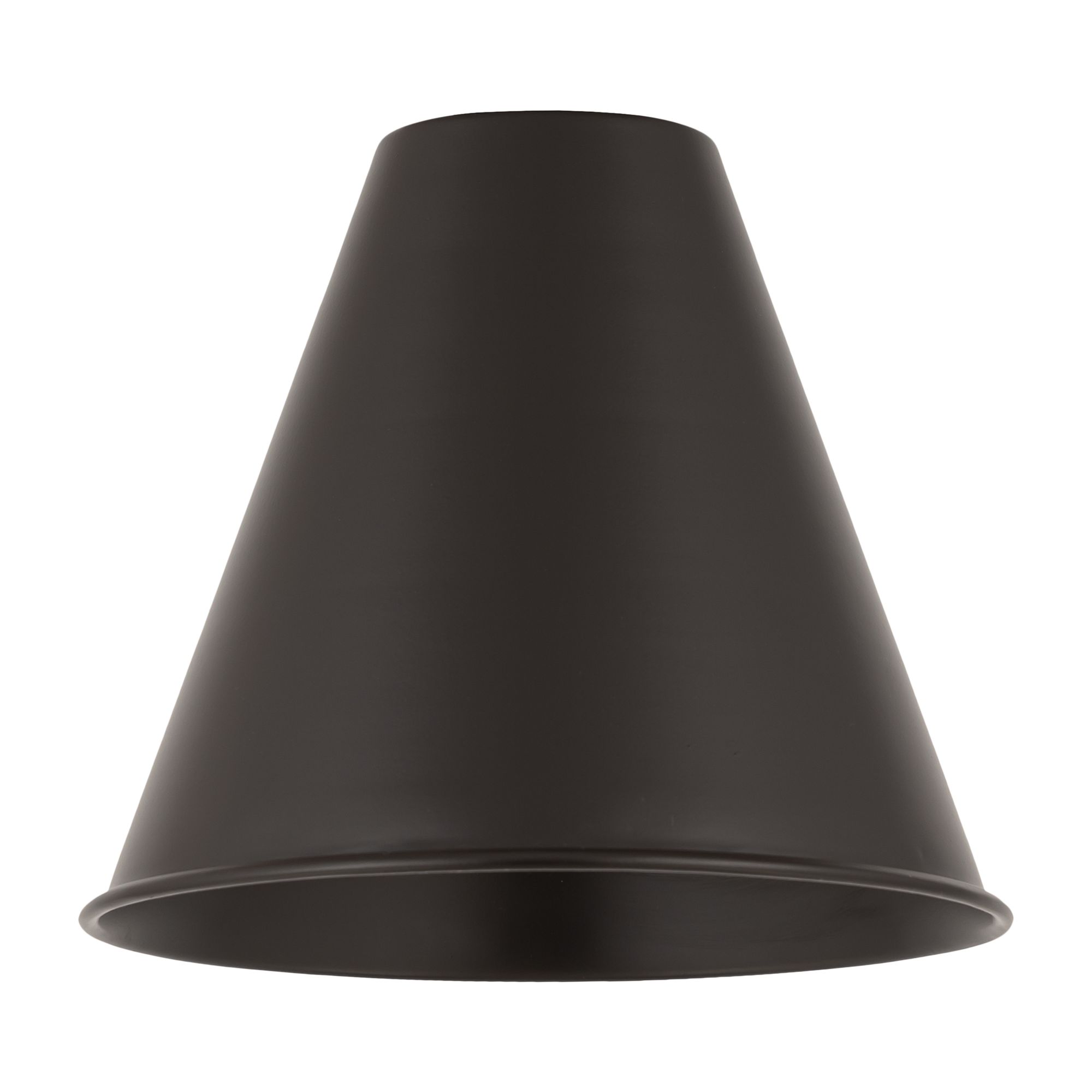 Image 4 Ballston Cone 11.25"High Matte Black Sconce With Matte Black Shade more views