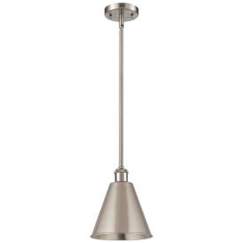 Ballston Cone 8"W Brushed Satin Nickel LED Pendant Ballston Cone 8"W Brushed Satin Nickel LED Pendant
