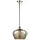 Ballston Fenton 11" Polished Nickel Mini Pendant w/ Mercury Shade