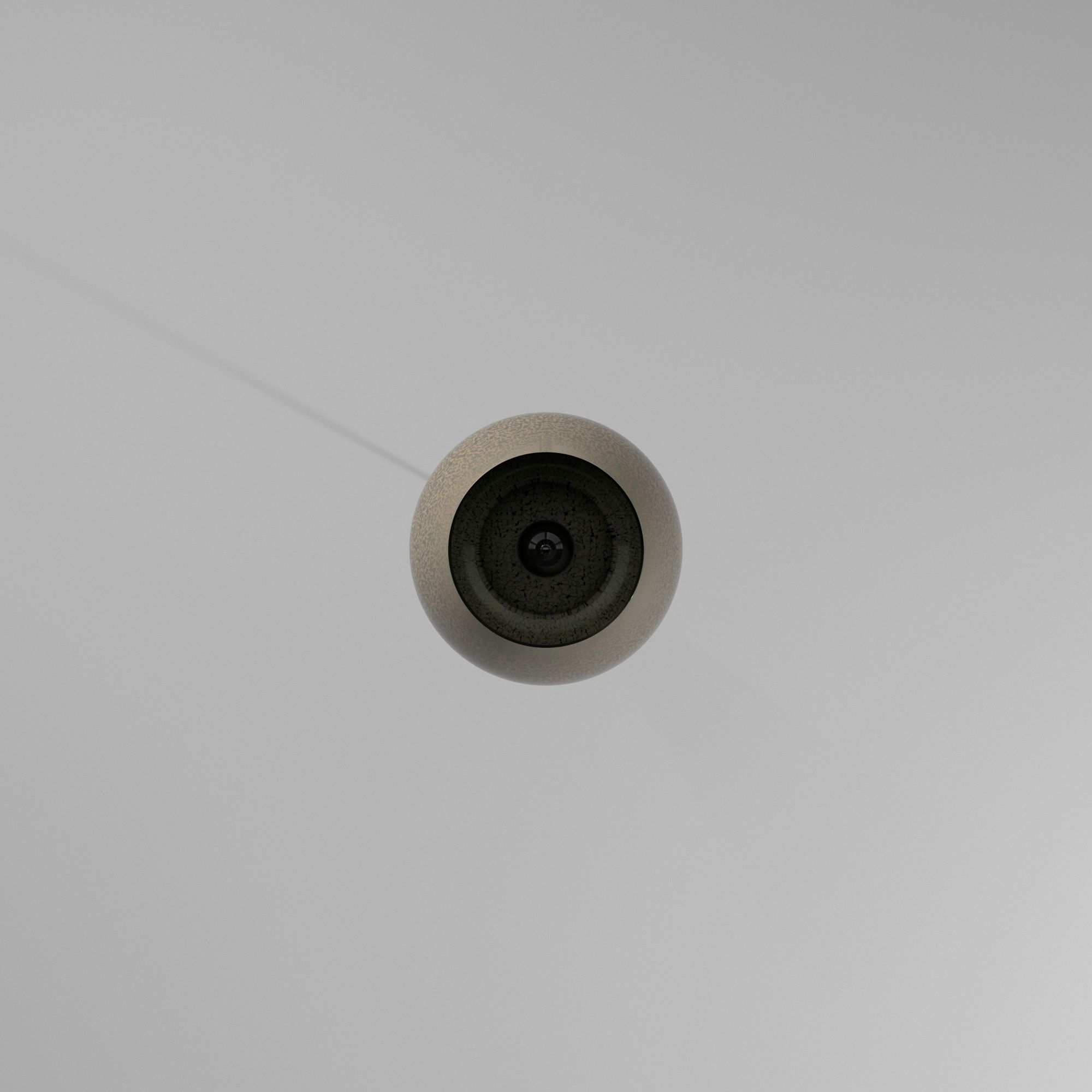 Image 4 Ballston Fenton 11" Wide Bronze Corded Mini Pendant w/ Mercury Shade more views