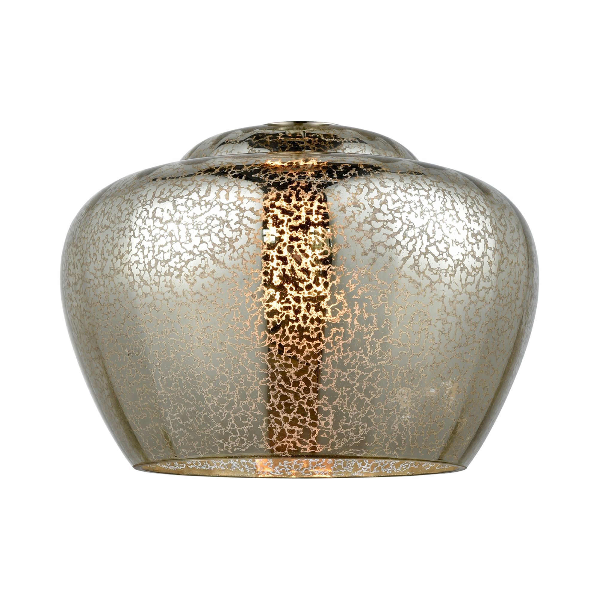 Image 6 Ballston Fenton 11" Wide Bronze Corded Mini Pendant w/ Mercury Shade more views