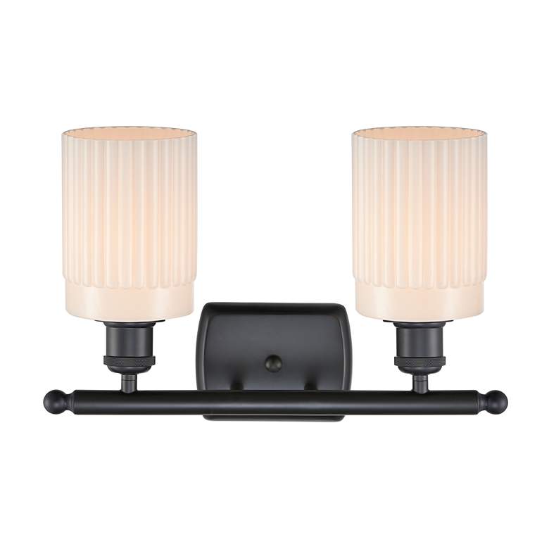 Image 2 Ballston Hadley 11" High Matte Black 2-Light Wall Sconce more views