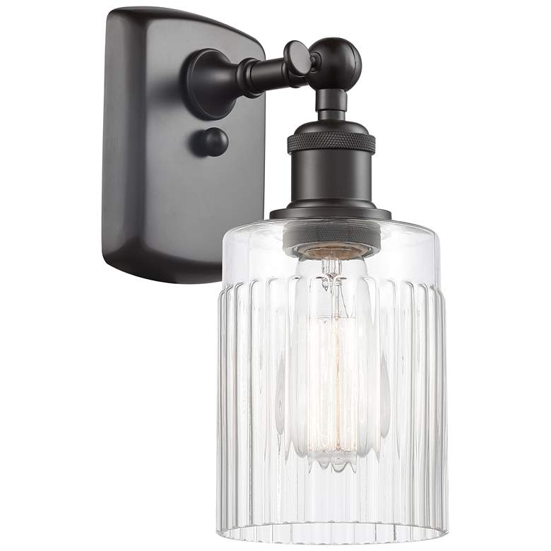 Image 1 Ballston Hadley 11" High Oil-Rubbed Bronze Wall Sconce
