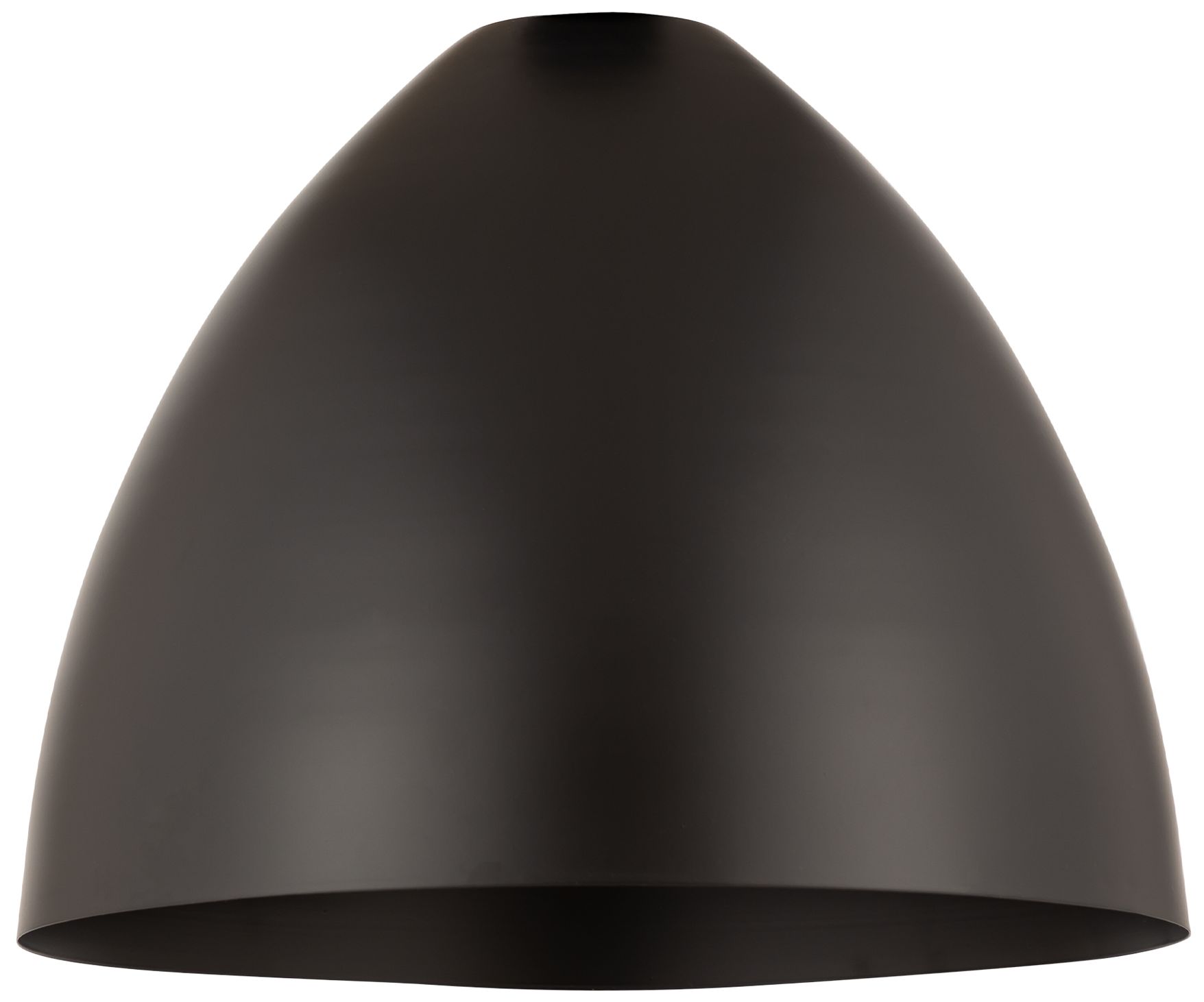 Image 4 Ballston Metal Bristol 16"W Matte Black Corded Mini Pendant w/ Black S more views