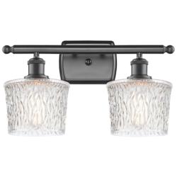 Ballston Niagara 9 1/2"H Oil-Rubbed Bronze 2-Light Sconce