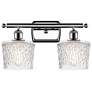 1_Ballston Niagara 9 1/2"H Polished Chrome 2-Light Wall Sconce