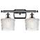 Ballston Niagara 9 1/2"H Polished Chrome 2-Light Wall Sconce
