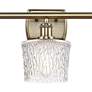 2_Ballston Niagra 26" Wide Antique Brass 3-Light Bath Light more views