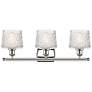 3_Ballston Niagra 26" Wide Polished Nickel 3-Light Bath Light more views