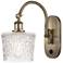 Ballston Niagra 7" LED Sconce - Brass Finish - Clear Shade