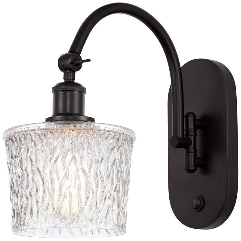 Image 1 Ballston Niagra 7" LED Sconce - Bronze Finish - Clear Shade