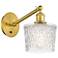 Ballston Niagra 7" LED Sconce - Gold Finish - Clear Shade