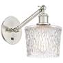 Ballston Niagra 7" LED Sconce - Nickel Finish - Clear Shade